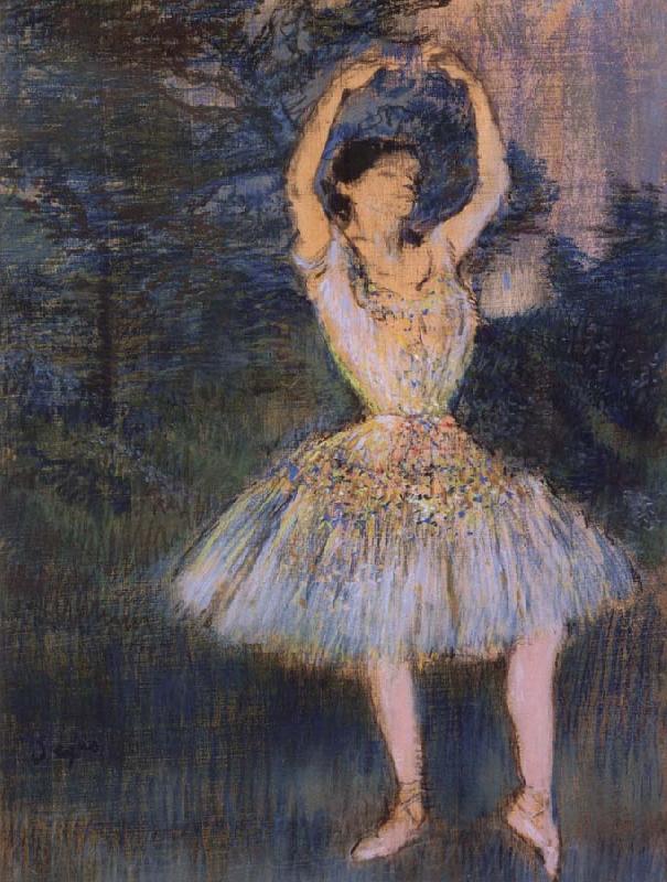 Edgar Degas Danseuse Aux Bras Leves Norge oil painting art